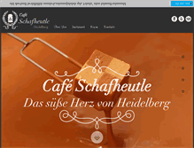 Tablet Screenshot of cafe-schafheutle.de